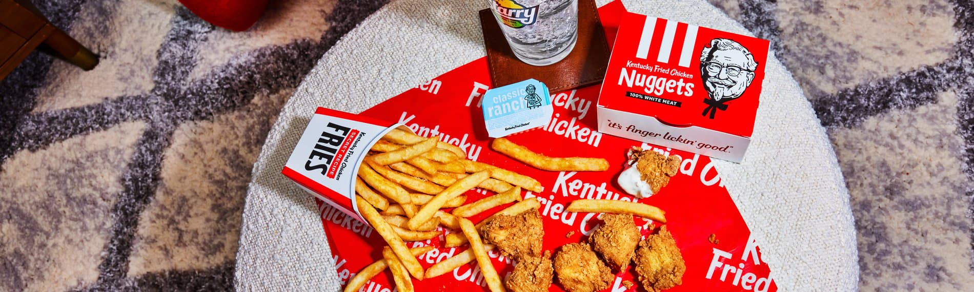 KFC food from the official Weston KFC location page