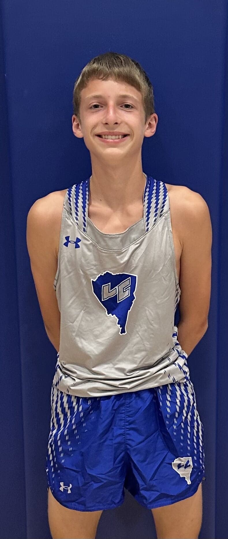 Lewis County cross-country runner Brody Skinner