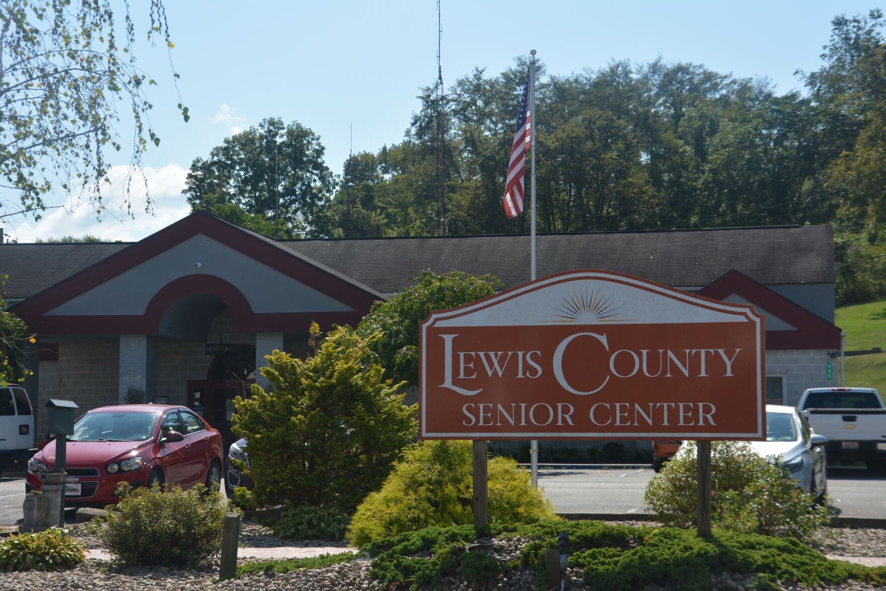 A meal served through the Lewis County Senior Center