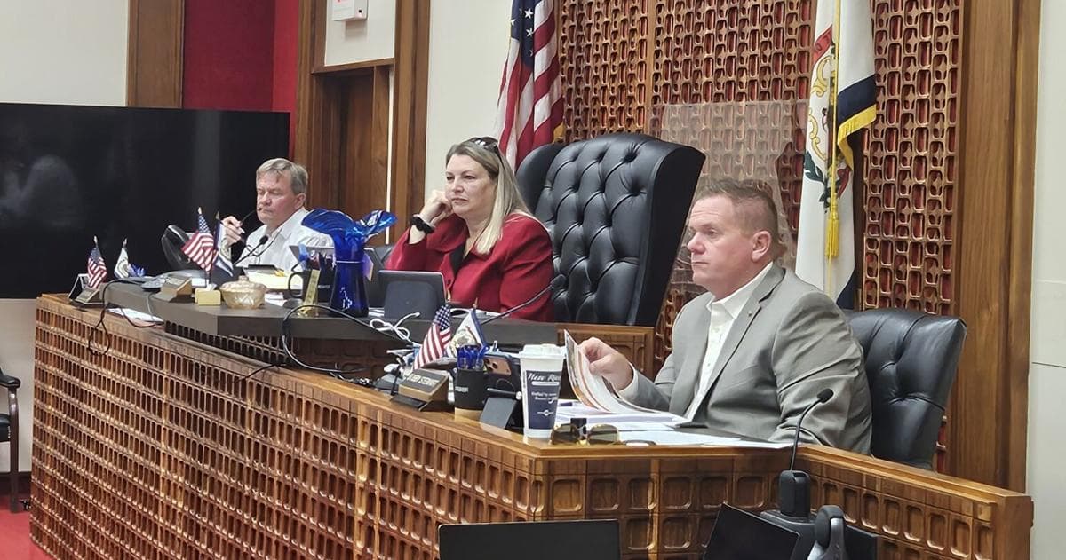 Lewis County commissioners hear a presentation about West Virginia Wesleyan’s addiction counseling certificate