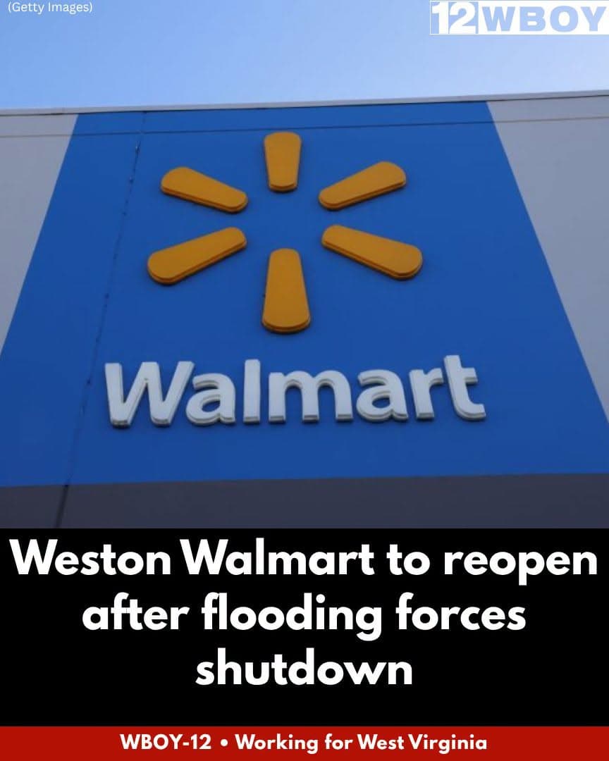 Weston Walmart partial reopening notice