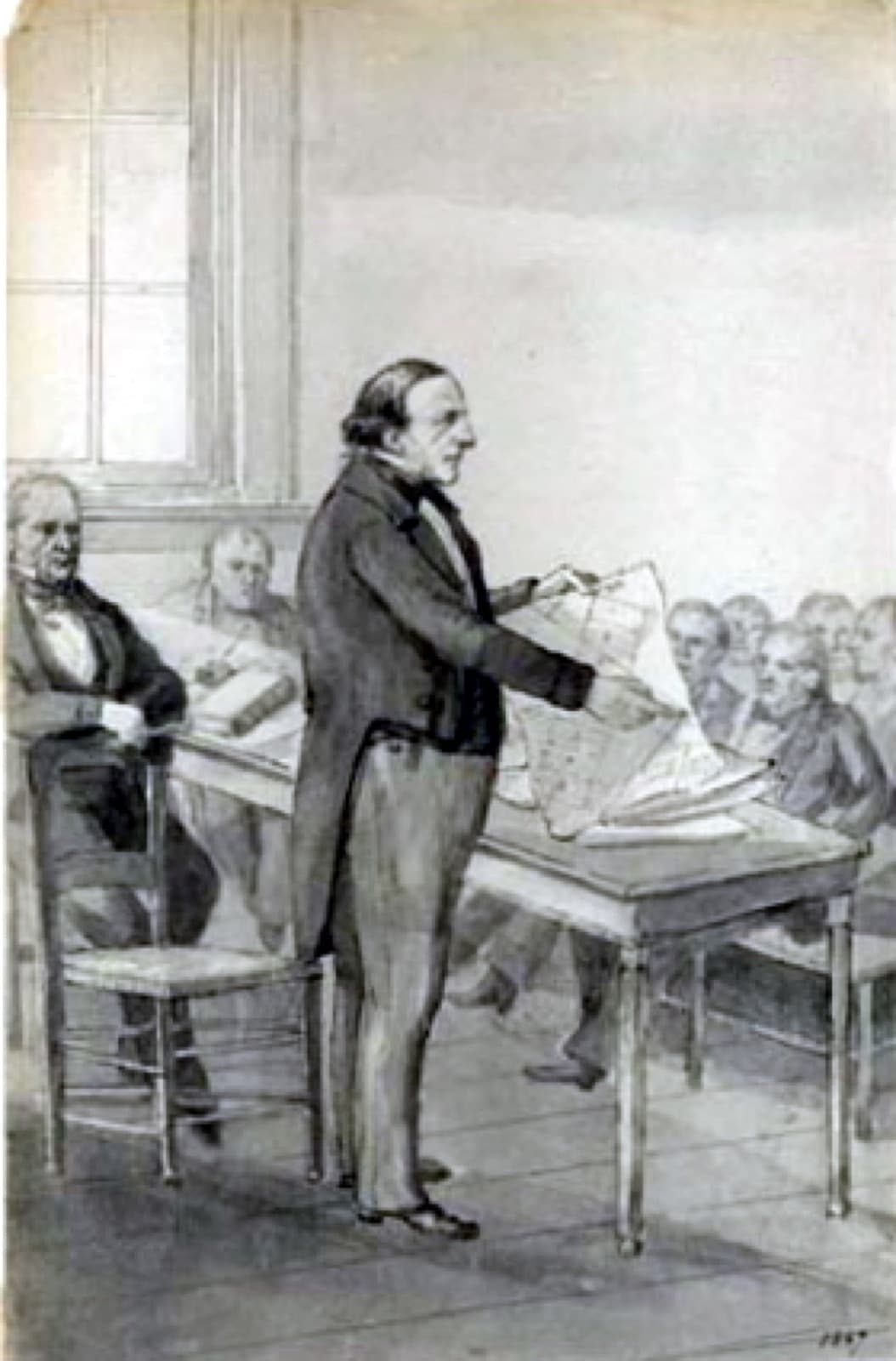 A historical sketch of Lewis Maxwell